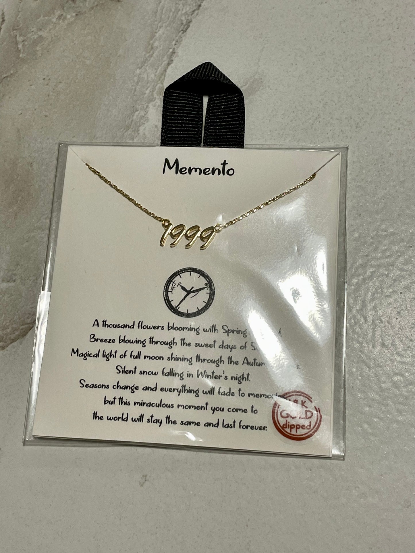 Year 1999 Necklace