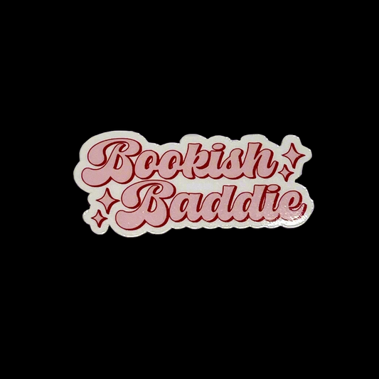 Bookish Baddie Sticker