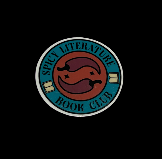 Spicy Literature Book Club Sticker