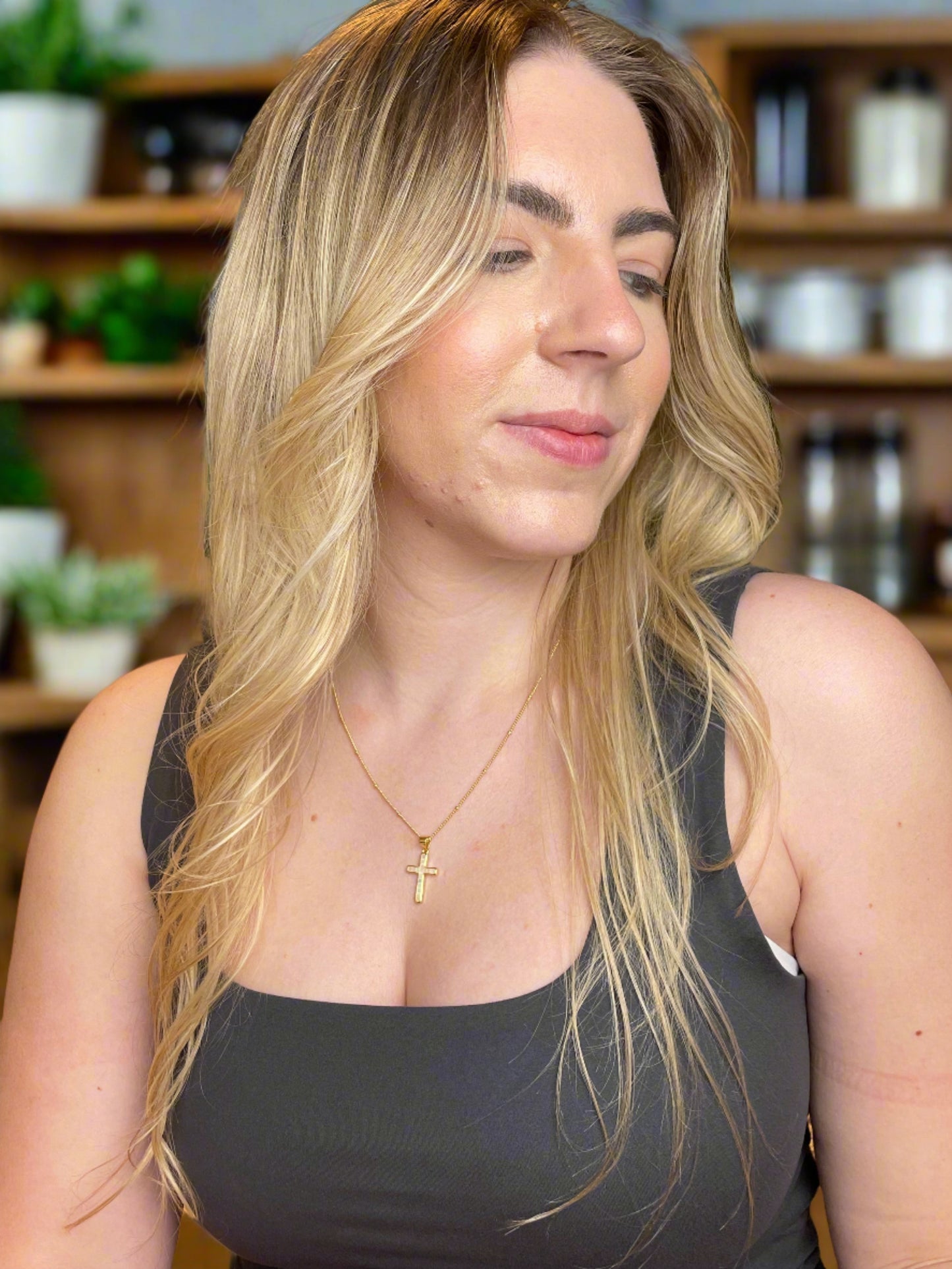 Pearl Cross Necklaces