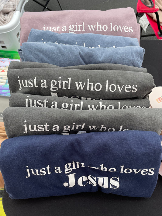 Just a Girl Short Sleeve Tee