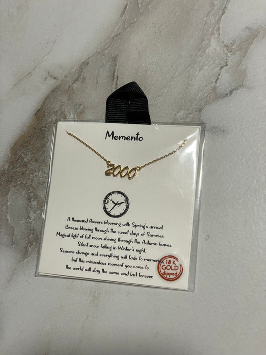 Year 2000 Necklace