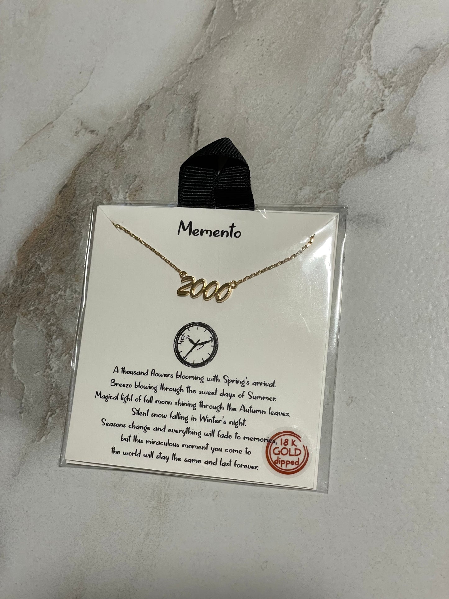 Year 2000 Necklace