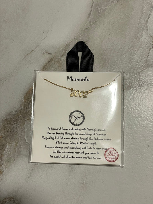 Year 2002 Necklace