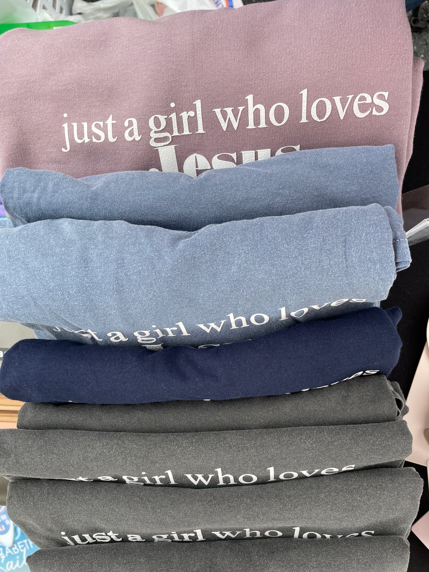 Just a Girl who Loves Jesus Long Sleeve