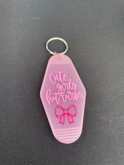 Motel Keychain