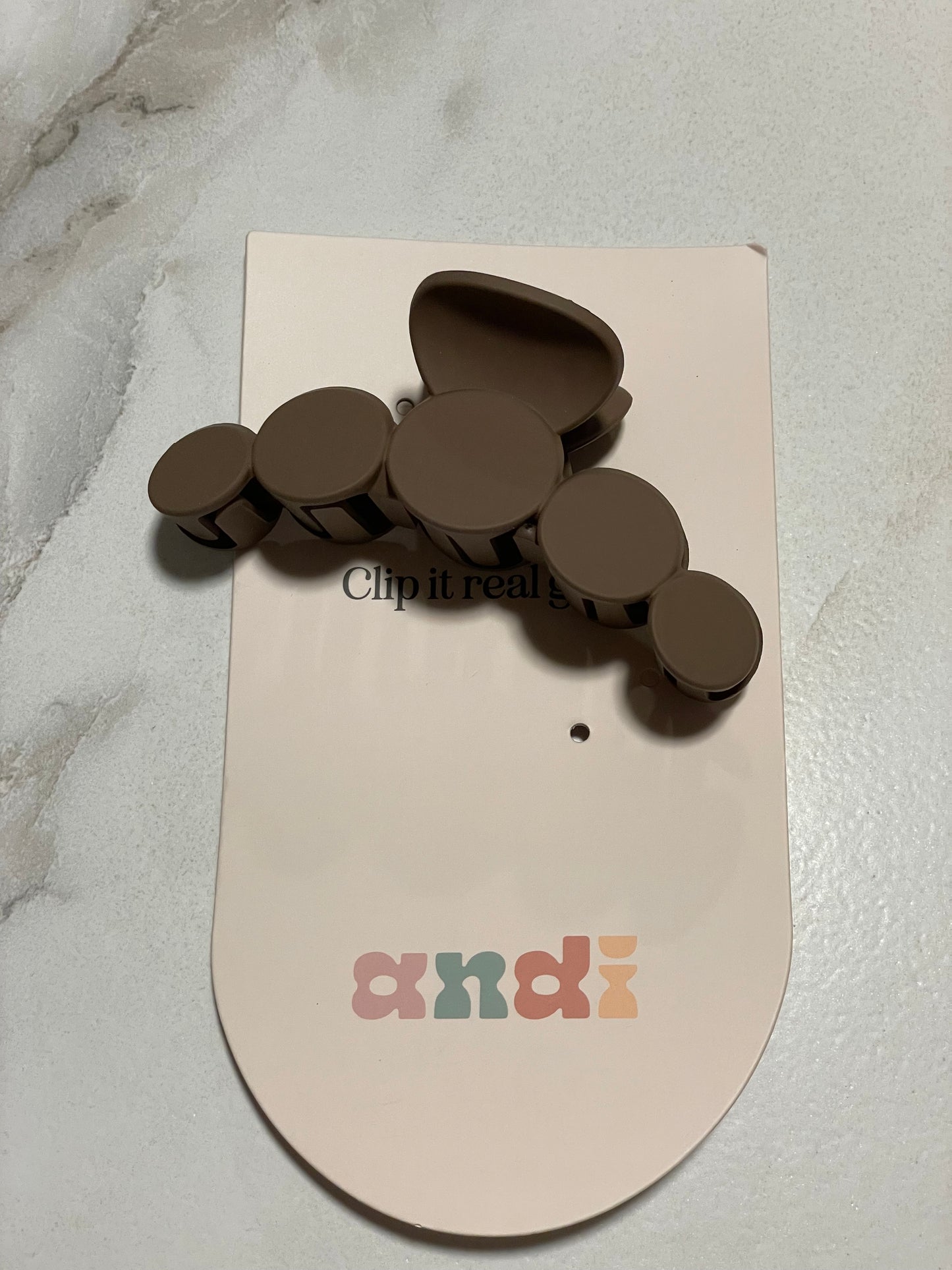 Circles Claw Clip