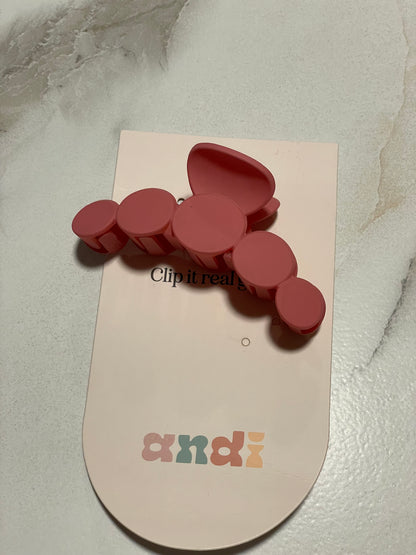 Circles Claw Clip