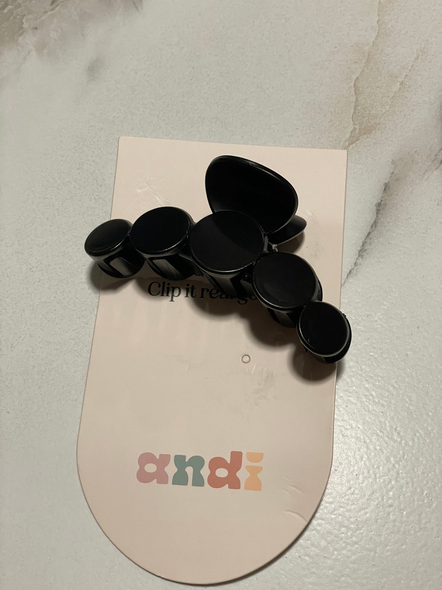 Circles Claw Clip